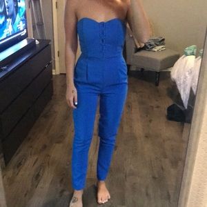 Blue Jump Suit